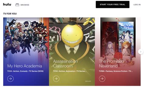 best animes on hulu